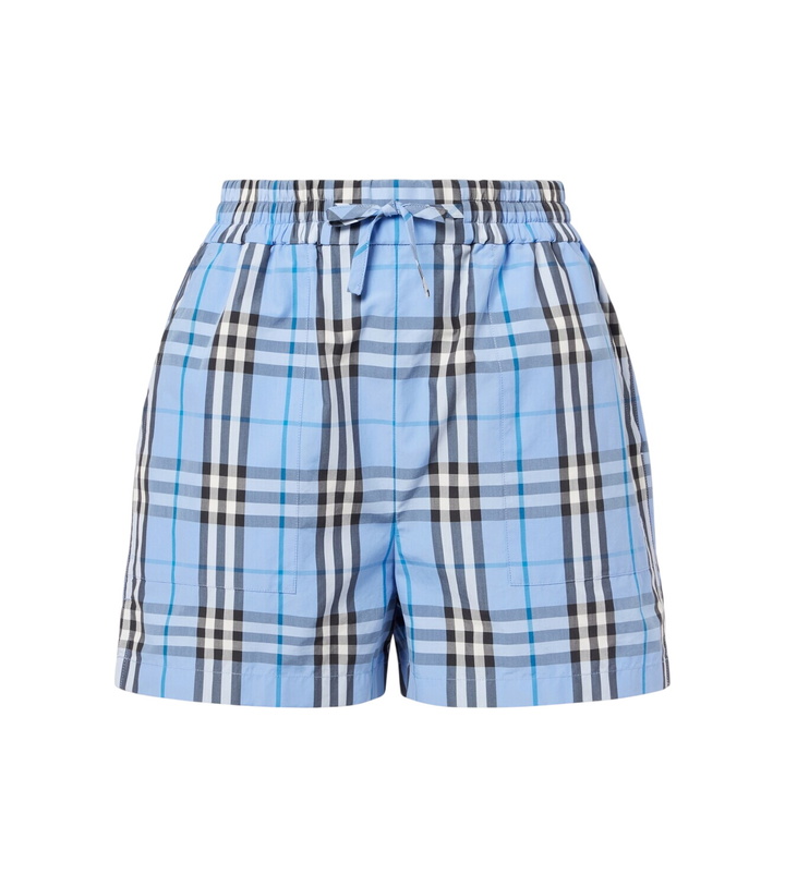 Photo: Burberry Burberry Check cotton shorts