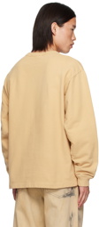 Acne Studios Beige Relaxed-Fit Sweatshirt