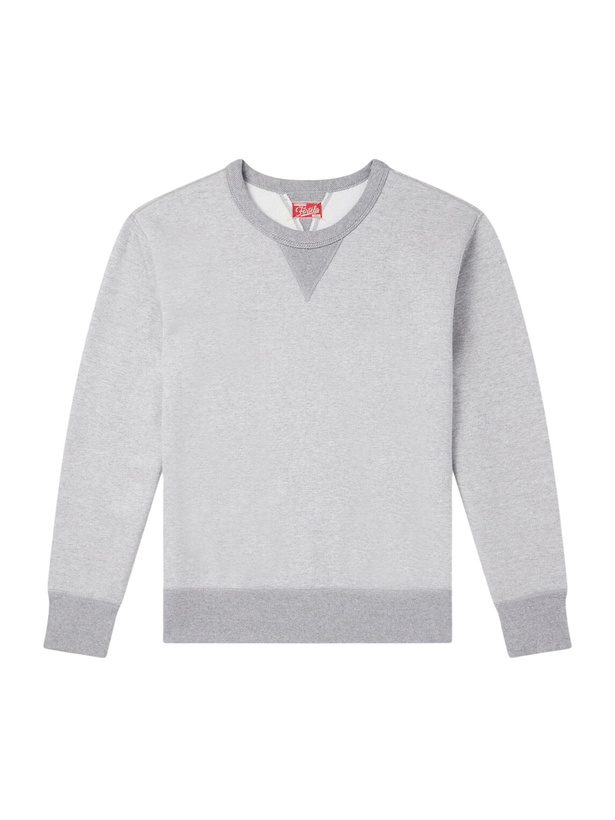 Photo: Fortela - Cotton-Jersey Sweatshirt - Gray