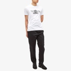 Versace Men's Greek Band Logo T-Shirt in White/Black