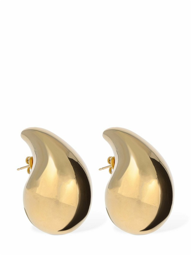 Photo: BOTTEGA VENETA 18kt Gold-plated Silver Earrings