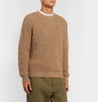 Universal Works - Ribbed Knitted Sweater - Brown