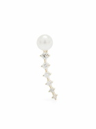 Mizuki 14K Gold Diamond And Pearl Earring