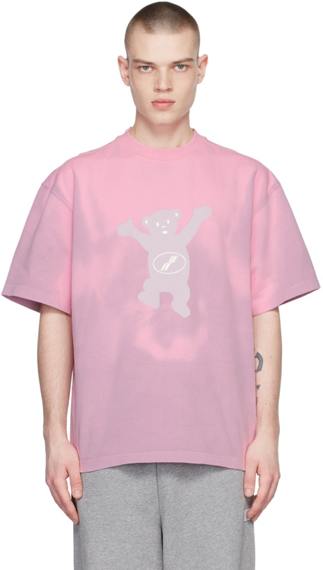 Photo: We11done Pink Teddy T-Shirt