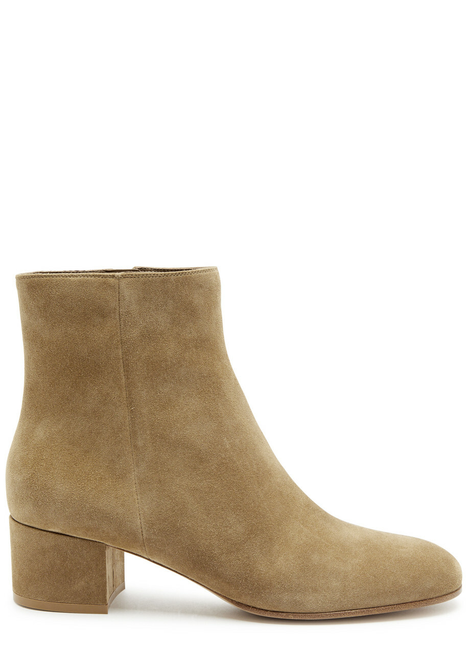 GIANVITO ROSSI - 70mm Denver Suede Cowboy Boots Gianvito Rossi