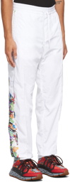 Versace White Trésor De La Mer Lounge Pants