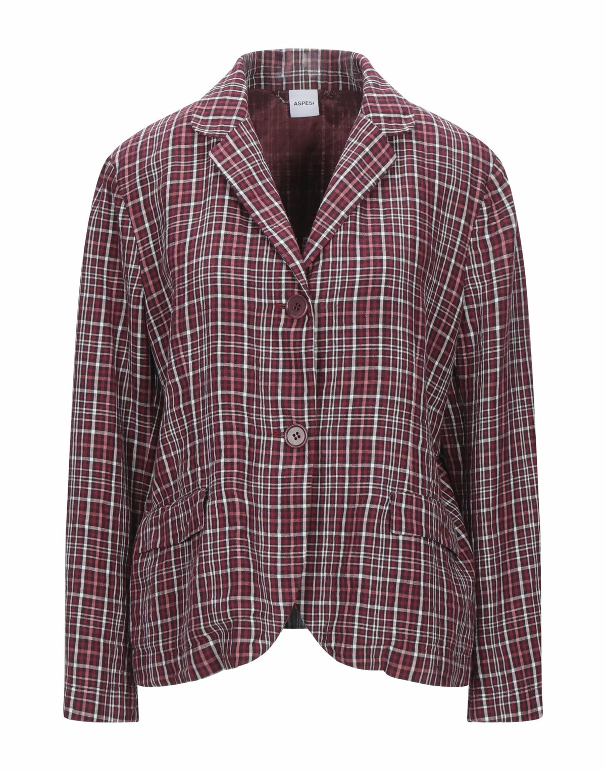Aspesi Womens Blazer Garnet