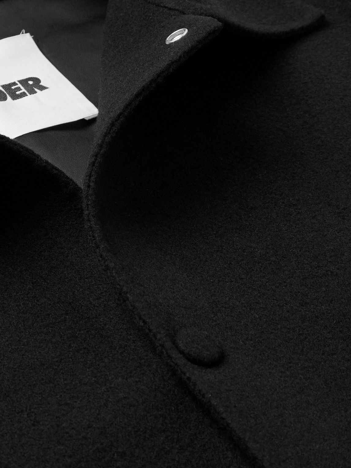 Jil Sander Chocolate Leather Jacket