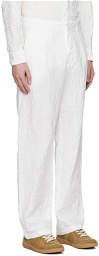 AURALEE White Finx Trousers