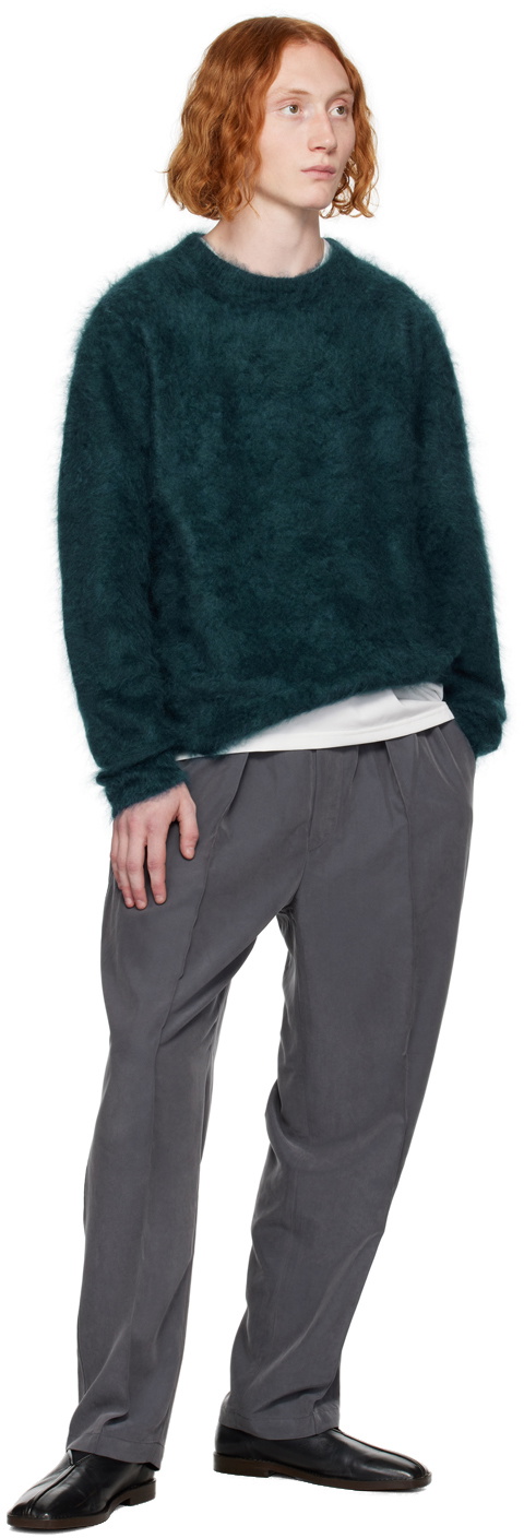 トップス rainmaker kyoto CREW-NECK S/S SWEATER CREW-NECK SWEATER / BLUE – RAINMAKER KYOTO
