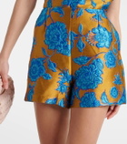 La DoubleJ Margarita floral jacquard shorts