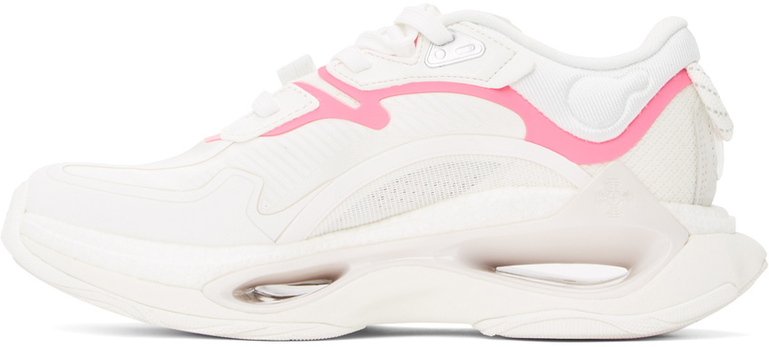 Li-Ning White & Pink EXD Infinity Sneakers