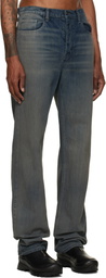 ALEXANDER DIGENOVA Blue Straight Leg Jeans