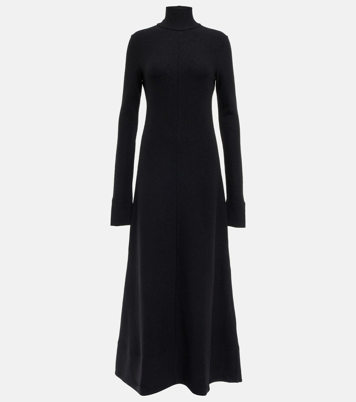 Jil Sander - Wool and silk-blend midi dress