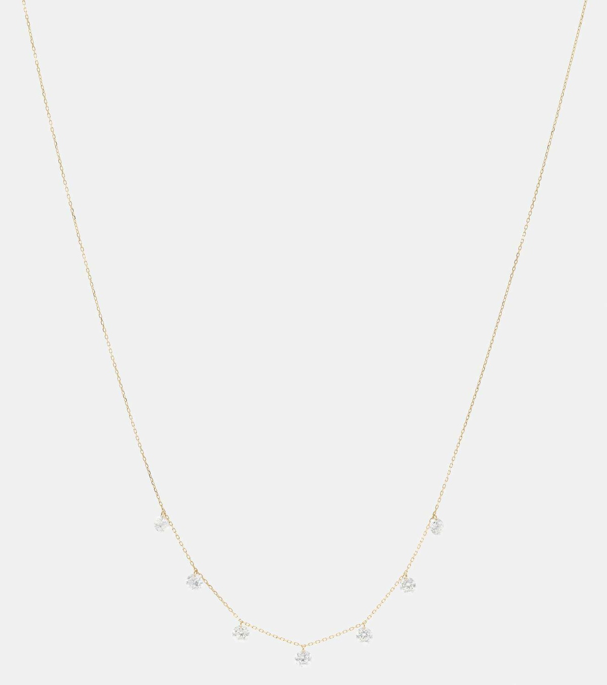 Persée Danaé 18kt gold necklace with diamonds