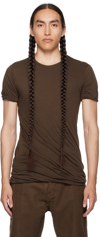 Photo: Rick Owens Brown Double T-Shirt