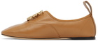 LOEWE Tan Anagram Soft Derbys