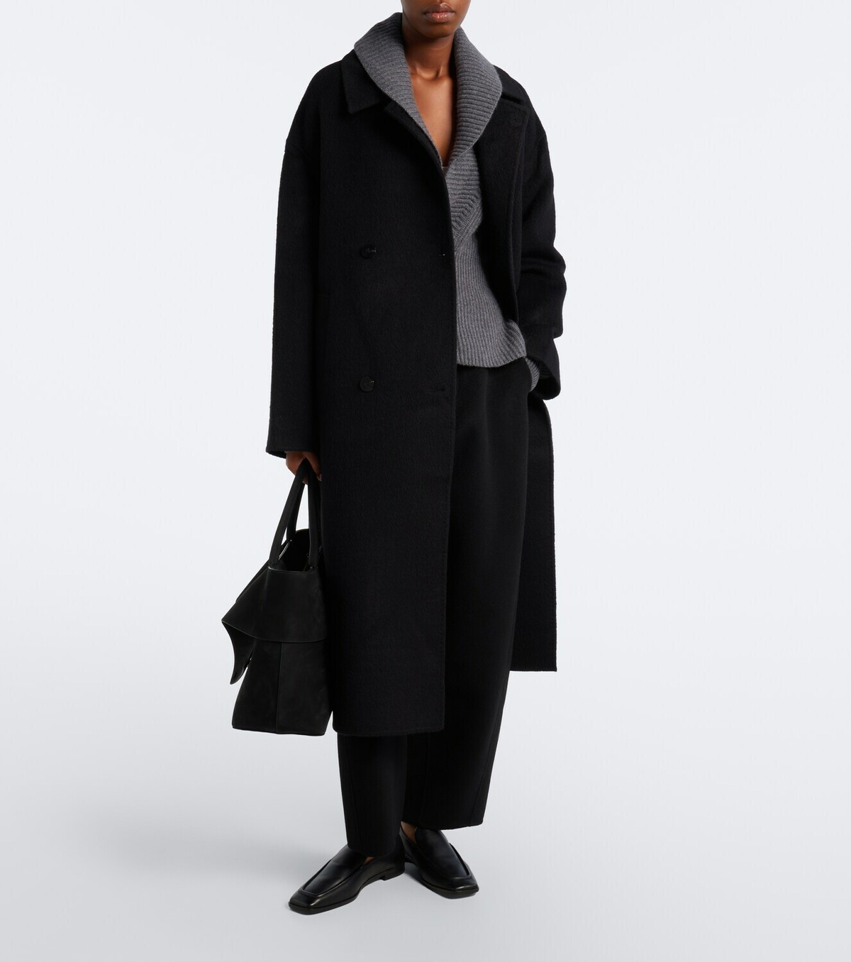 Lisa Yang Doublé wool and alpaca coat