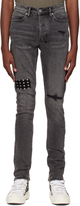 Photo: Ksubi Black Chtitch Copy Paste Jeans