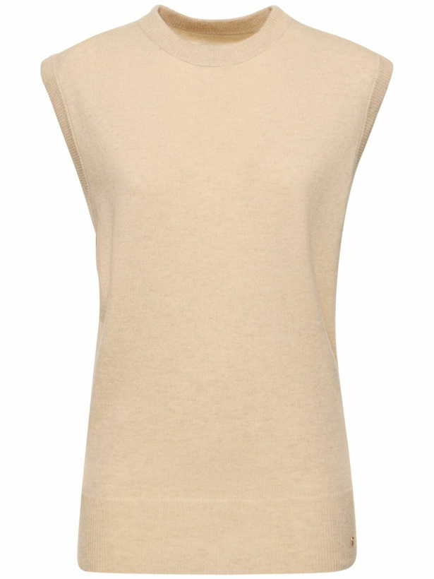 Photo: ANINE BING Ronan Knitted Cashmere Vest