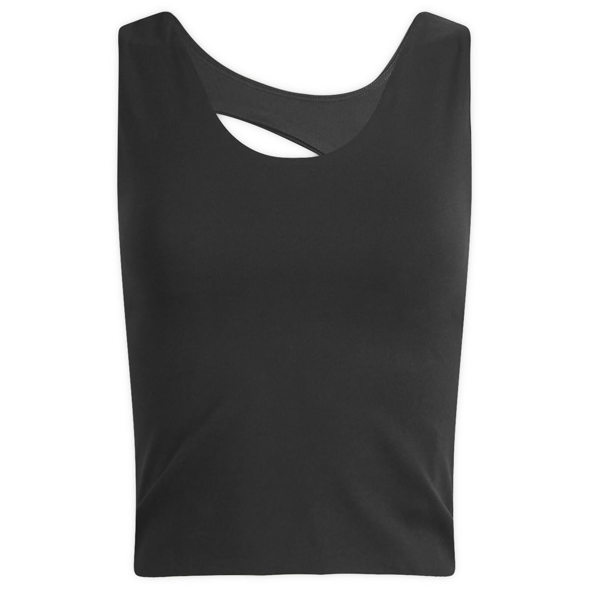 Nike Women's Zenvy Dri-Fit Tank Top in Black/Cool Grey