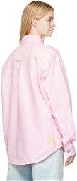 Heron Preston Pink Cotton Shirt