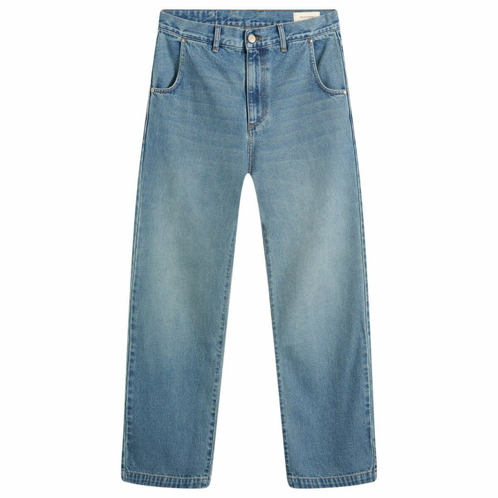 Photo: mfpen Men's Straight Cut Jeans in Vintage Blue