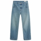 mfpen Men's Straight Cut Jeans in Vintage Blue