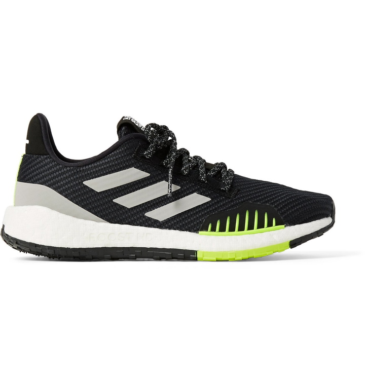 Photo: Adidas Sport - Pulseboost HD Winter Stretch-Knit Running Sneakers - Black