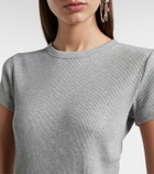 Isabel Marant Taomi ribbed-knit cotton jersey T-shirt