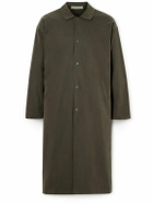 FEAR OF GOD ESSENTIALS - Logo-Appliquéd Cotton-Blend Twill Coat - Black