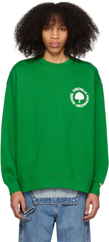 Photo: Levi's Green Crewneck Sweatshirt