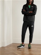 Nike Running - Trail Aireez Logo-Print Nylon-Ripstop Hooded Jacket - Black