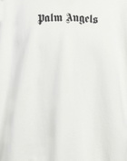 Palm Angels Mens Sweatshirt in Off white