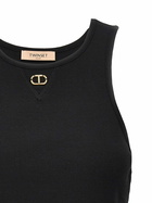 TwinSet oval T Tank Top