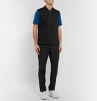 Nike Golf - AeroLoft Slim-Fit Perforated Quilted Shell Golf Gilet - Black