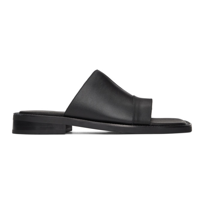 Andersson Bell Black Leather Dresden Sandals Andersson Bell