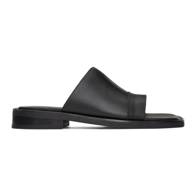 Photo: Andersson Bell Black Leather Dresden Sandals