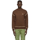 ADER error Brown Basic Masking Sweater