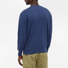 Save Khaki Men's Supima Fleece Crew Sweat in Indigo