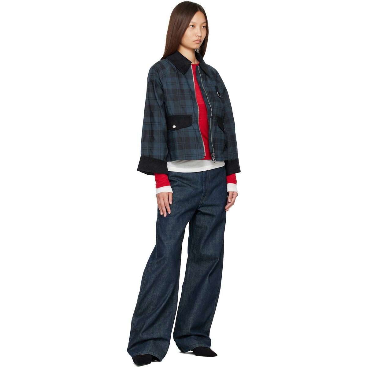 Barbour Navy Baiton Casual Jacket