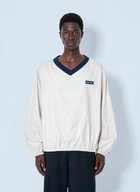 Miu Miu Technical Pongé Sweatshirt