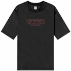 Vetements Paris Logo T-Shirt in Black
