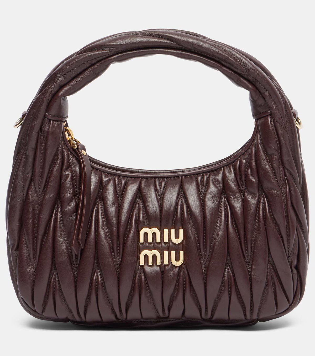 Miu Miu Wander Small leather shoulder bag Miu Miu