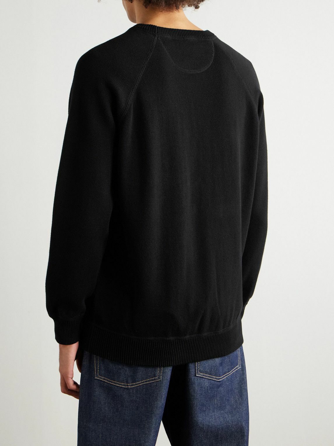 Ghiaia Cashmere - Cotton Sweater - Black