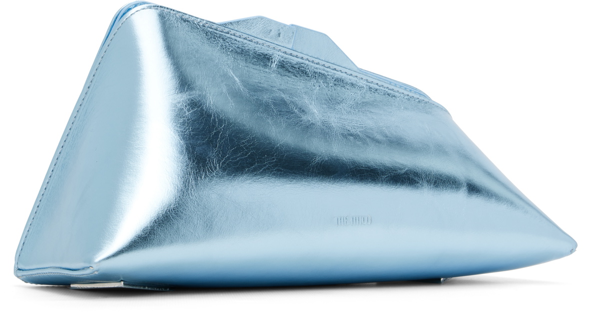 The Attico Blue '8.30 PM' Oversized Clutch