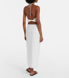 SIR Azura cotton wrap skirt
