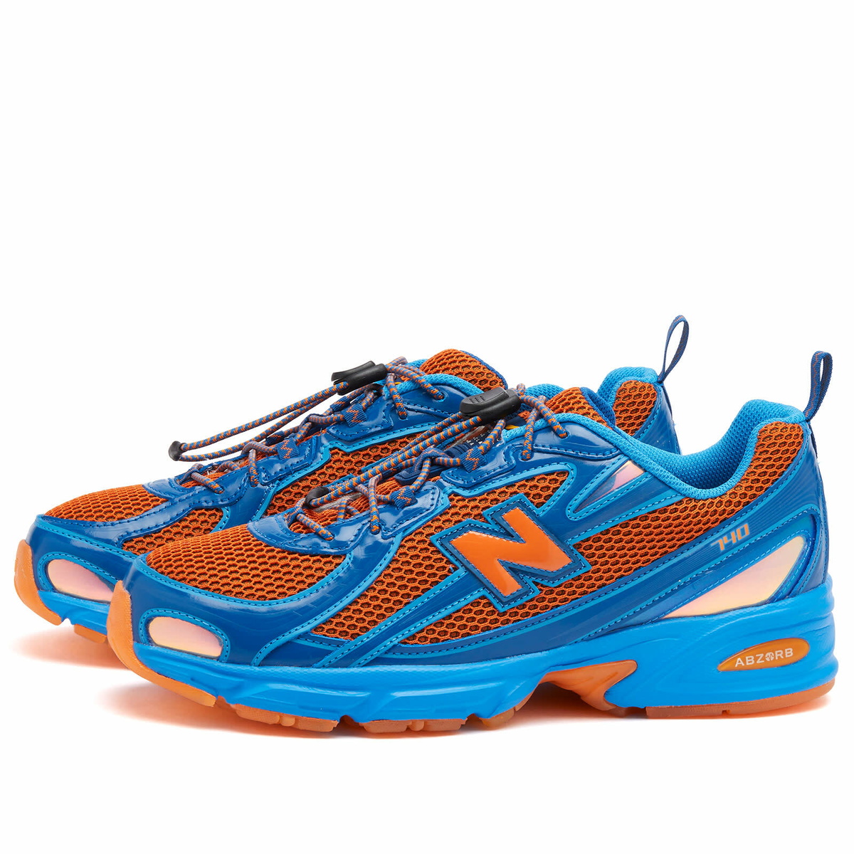 靴 Amine x New Balance 740 Blue Orange US10 New Balance x Amine 740 Sneaker in Blue/Orange New Balance