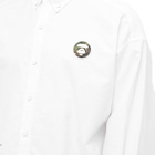 Men's AAPE AAPE Now Oxford Shirt in White