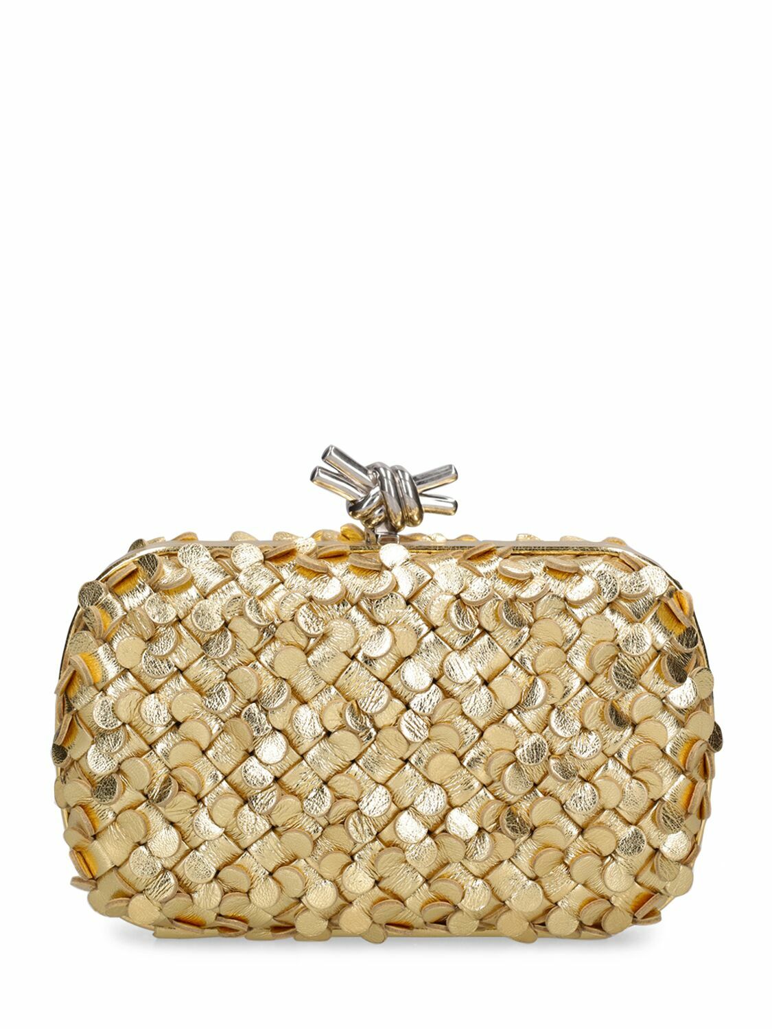 BOTTEGA VENETA - Knot Leather Clutch